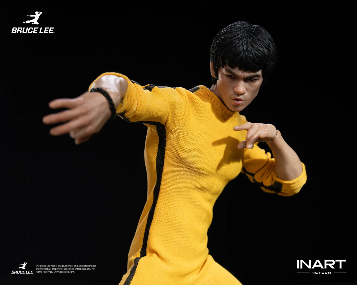 INART - Bruce Lee (yellow Jumpsuit) 1/12 Collectible Figure