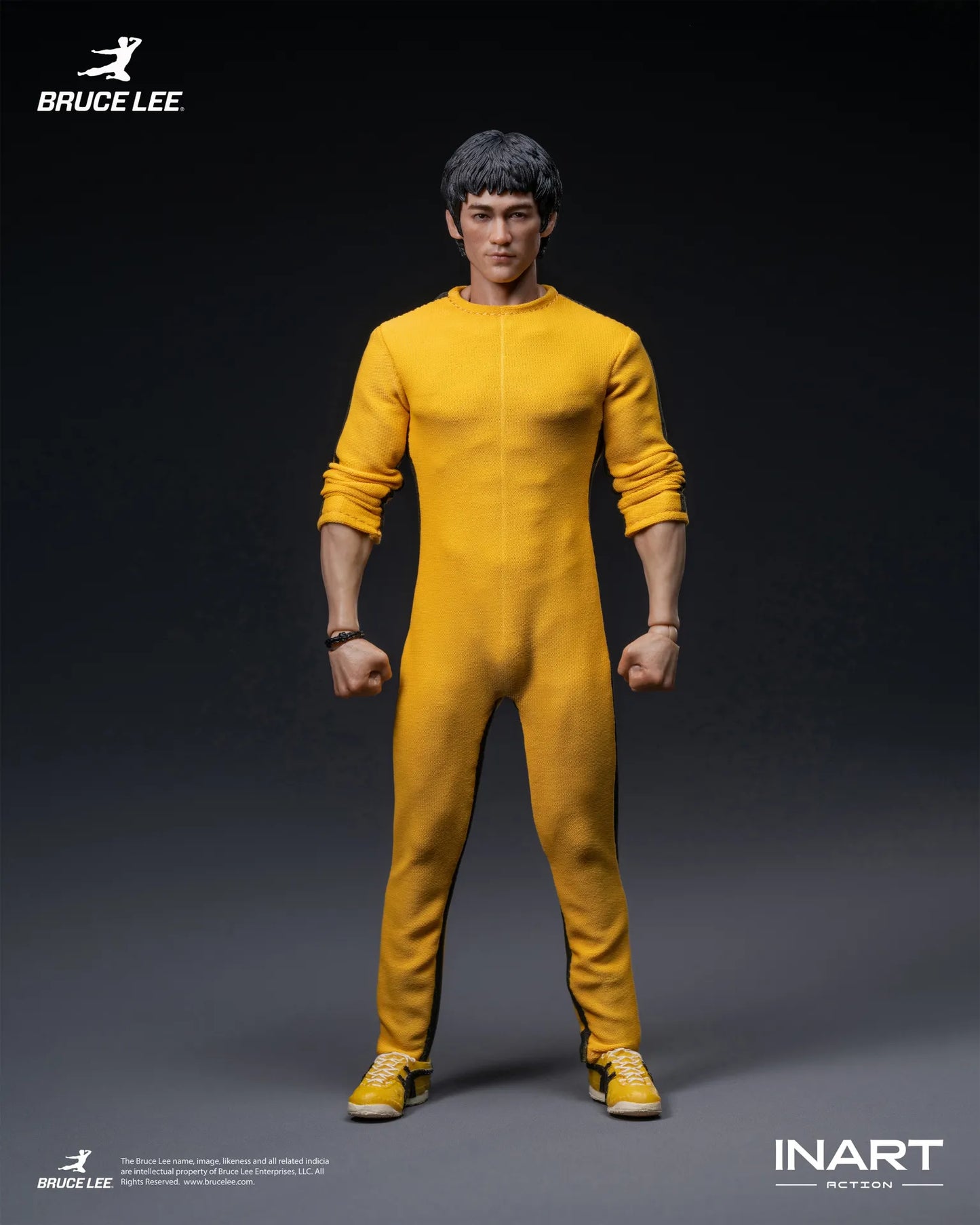 INART - Bruce Lee (yellow Jumpsuit) 1/12 Collectible Figure