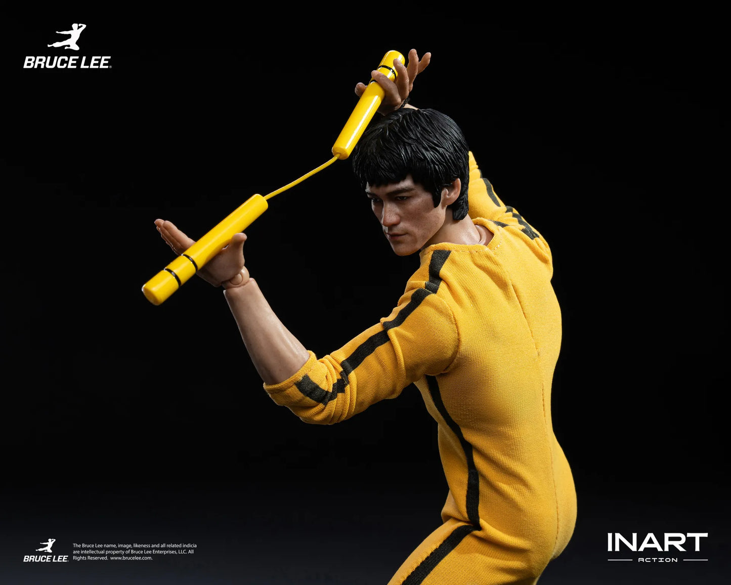 INART - Bruce Lee (yellow Jumpsuit) 1/12 Collectible Figure