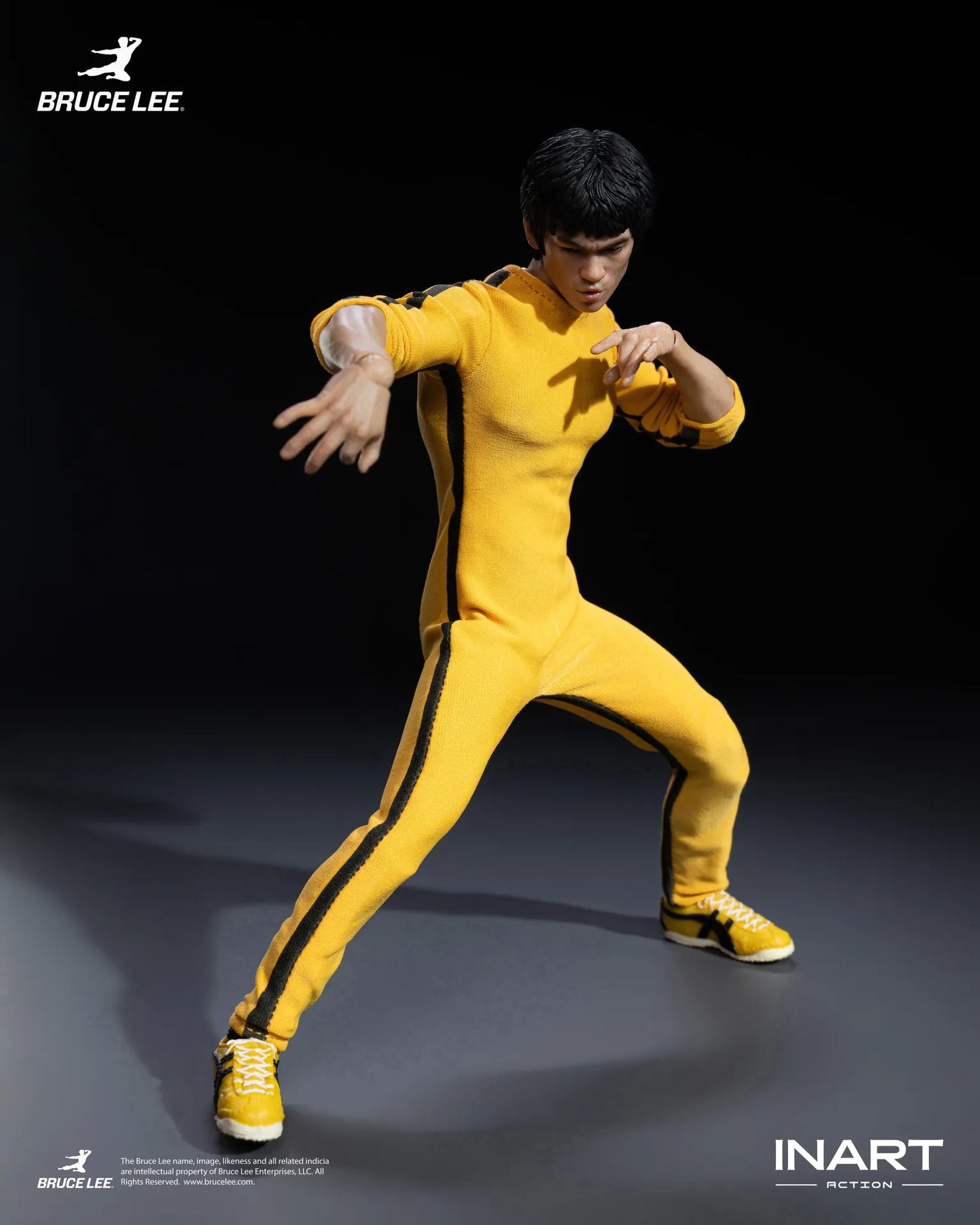 INART - Bruce Lee (yellow Jumpsuit) 1/12 Collectible Figure