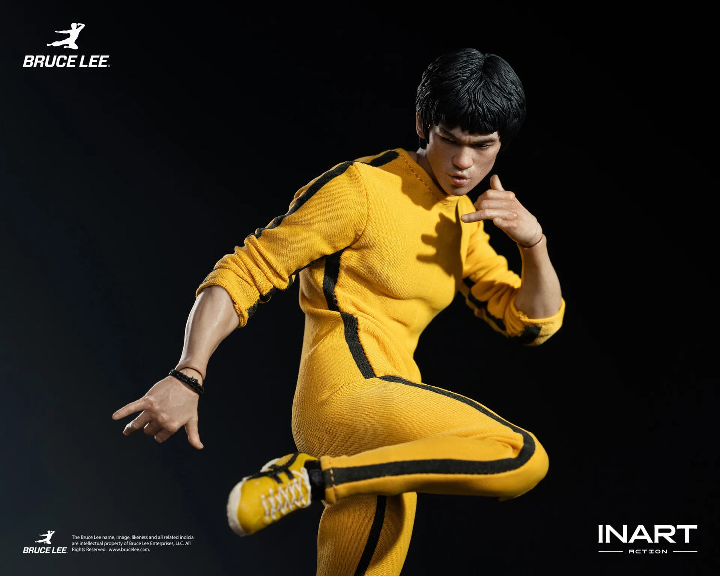 INART - Bruce Lee (yellow Jumpsuit) 1/12 Collectible Figure
