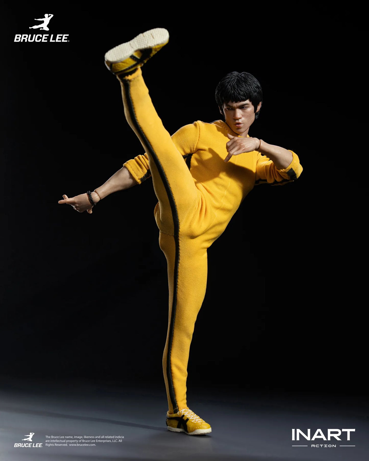INART - Bruce Lee (yellow Jumpsuit) 1/12 Collectible Figure