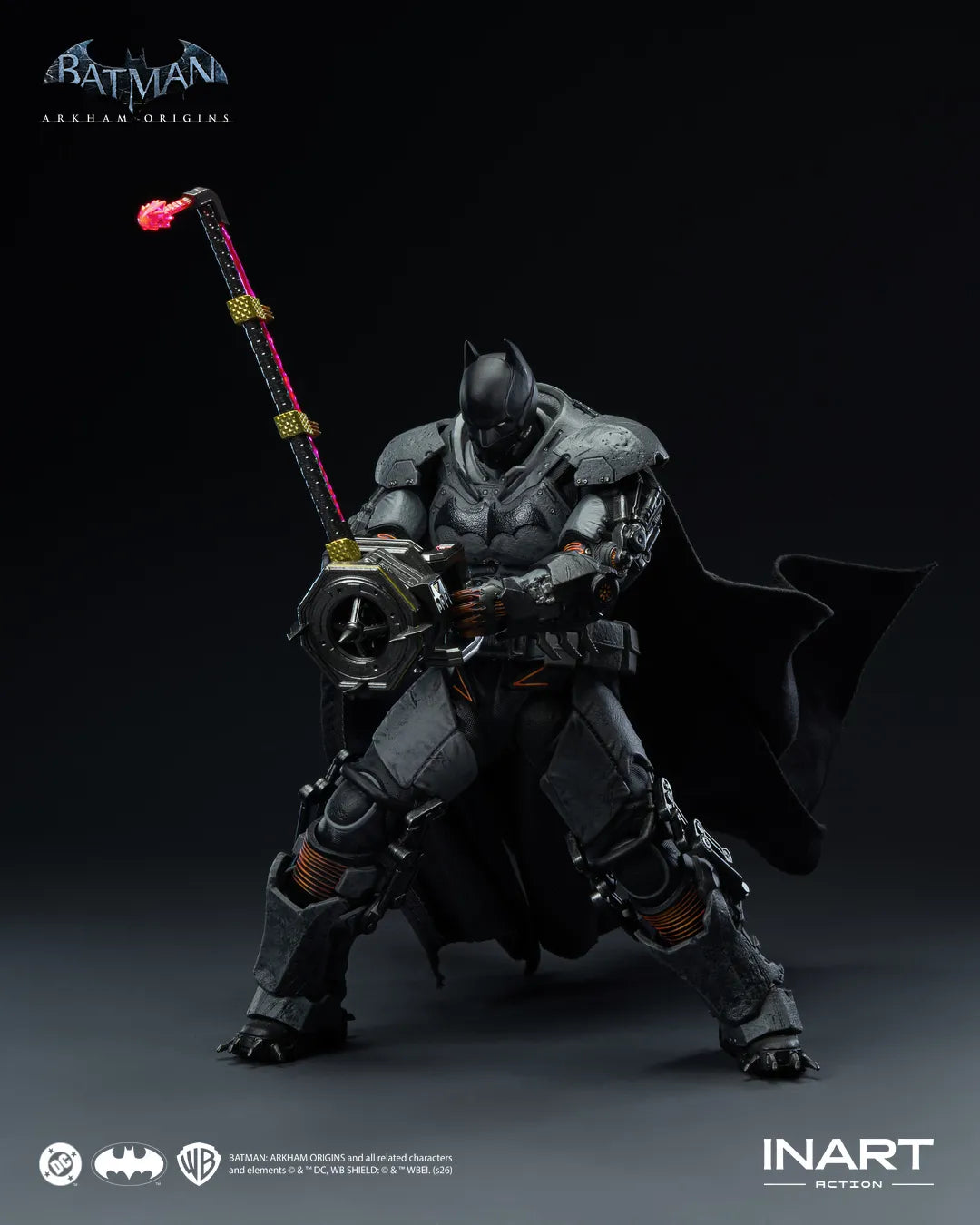 INART - Batman Arkham Origins Batman (xe Suit) 1/12 Action Figure