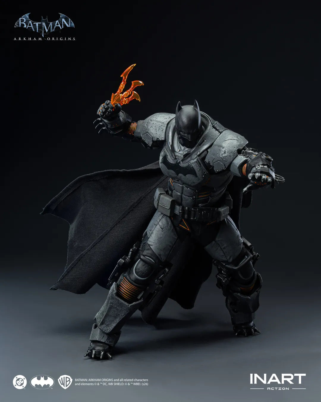INART - Batman Arkham Origins Batman (xe Suit) 1/12 Action Figure