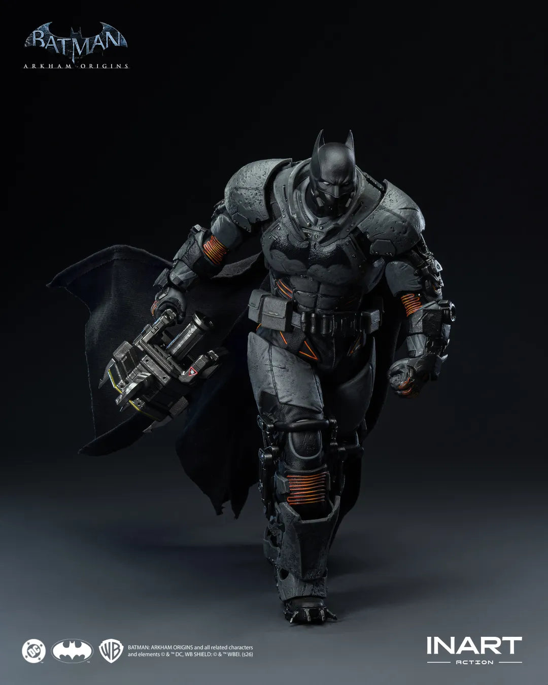 INART - Batman Arkham Origins Batman (xe Suit) 1/12 Action Figure