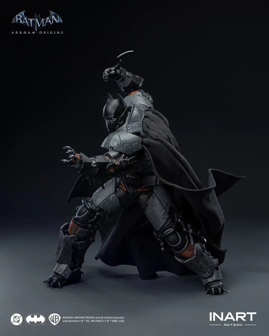 INART - Batman Arkham Origins Batman (xe Suit) 1/12 Action Figure