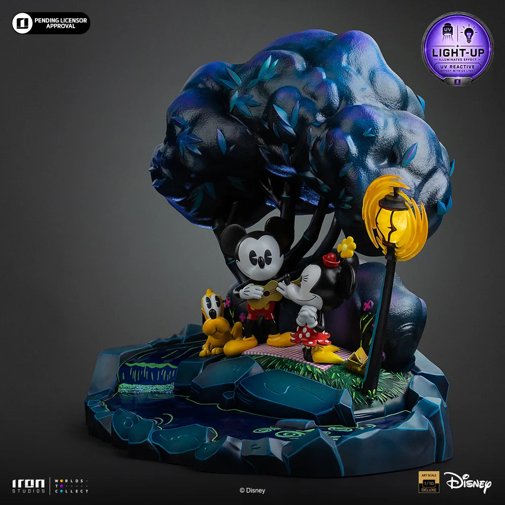 IRON STUDIOS - Disney Classics Mickey,minnie And Pluto 1/10 Statue