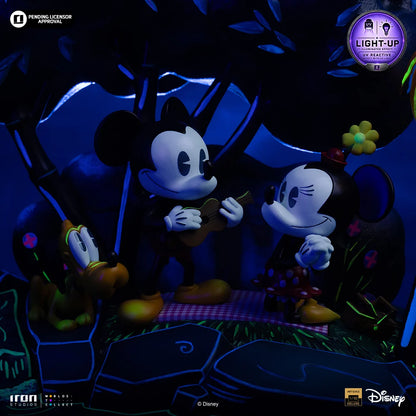 IRON STUDIOS - Disney Classics Mickey,minnie And Pluto 1/10 Statue
