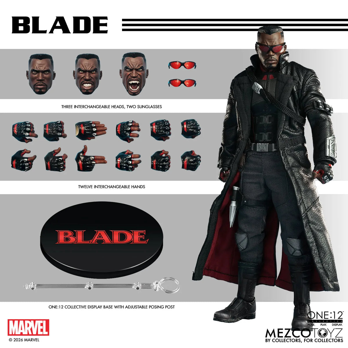 MEZCO - One 12 Collective Blade Action Figure