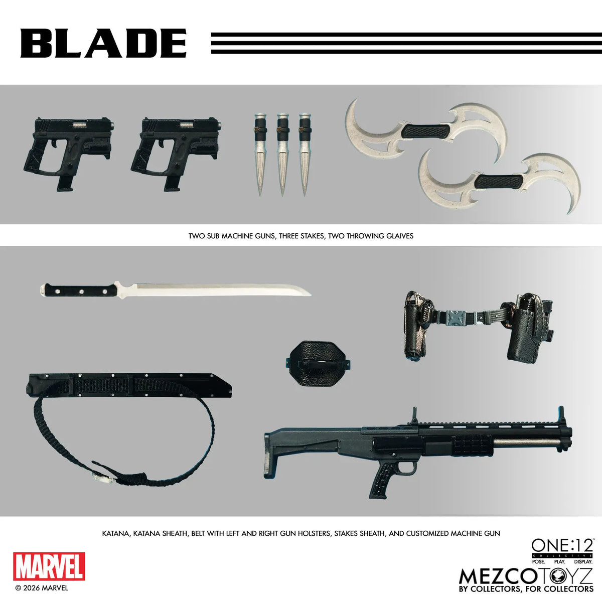 MEZCO - One 12 Collective Blade Action Figure