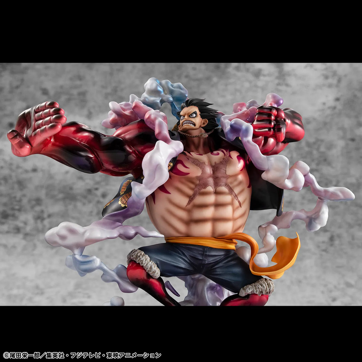 MEGAHOUSE -  P.o.p Sa-maximum Monkey D.luffy Gear 4 Boundman 10th Limited Ver. Statue