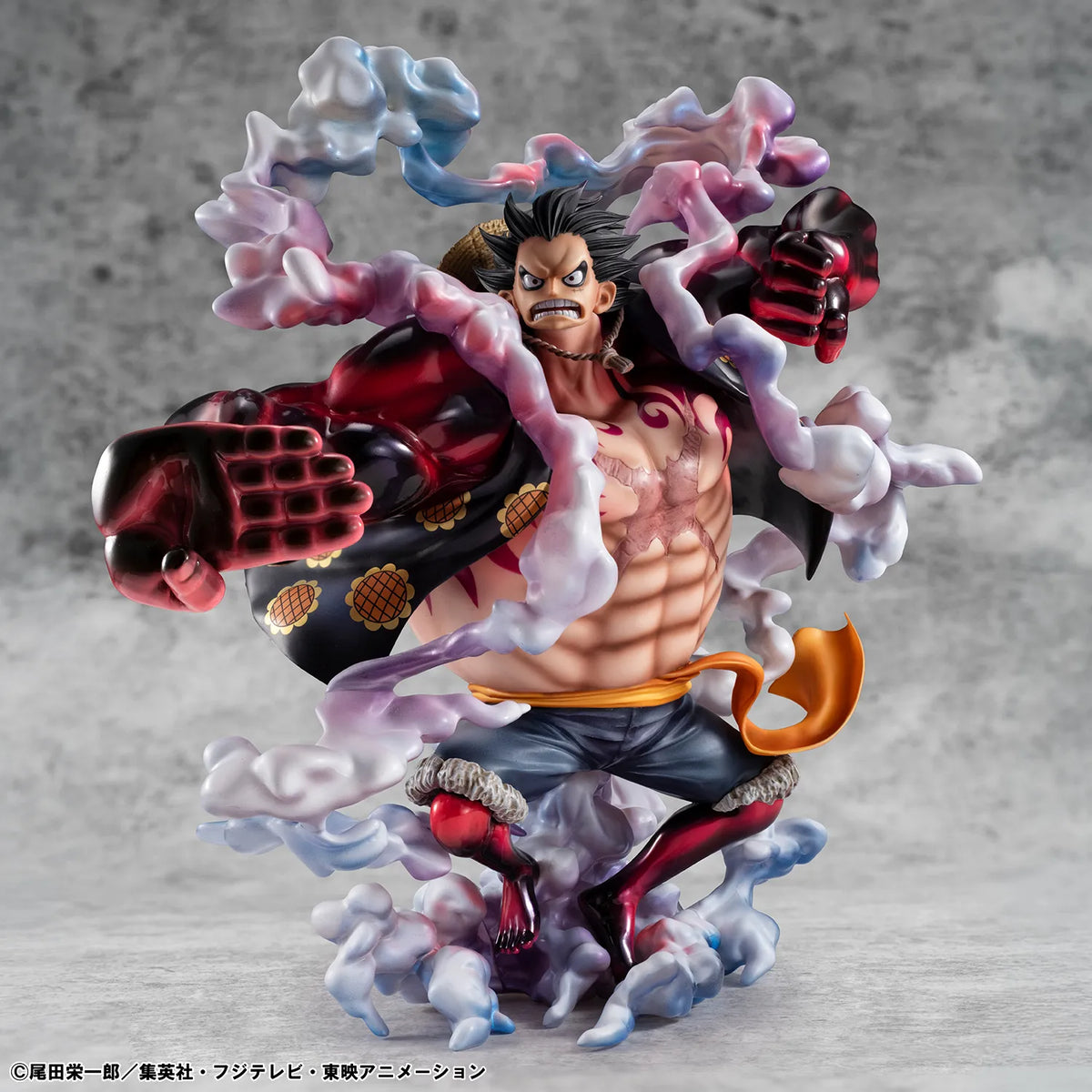 MEGAHOUSE -  P.o.p Sa-maximum Monkey D.luffy Gear 4 Boundman 10th Limited Ver. Statue
