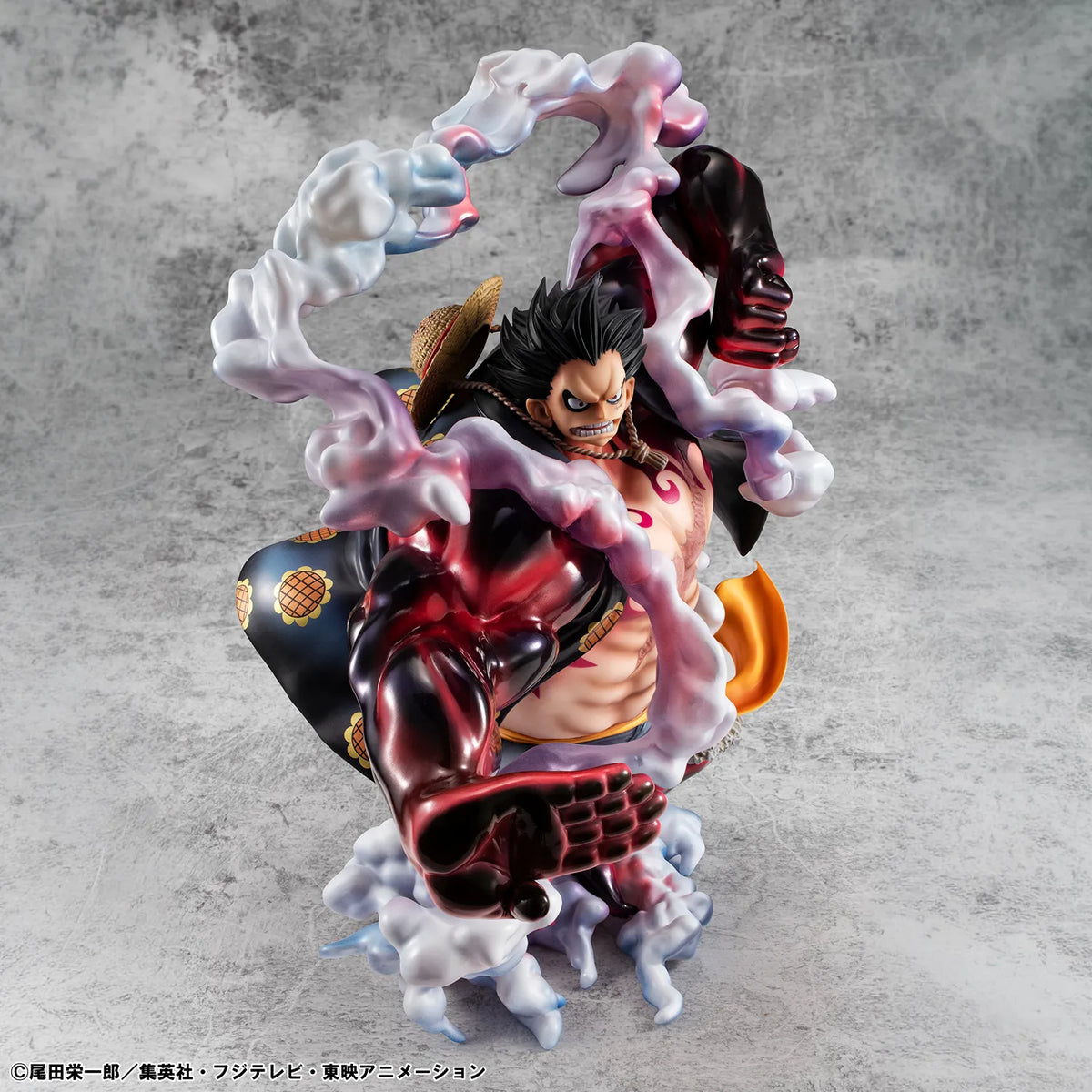 MEGAHOUSE -  P.o.p Sa-maximum Monkey D.luffy Gear 4 Boundman 10th Limited Ver. Statue