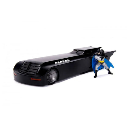 JADA TOYS - Batman Animated Series Batman & Batmobile 1/24 Die-cast Model