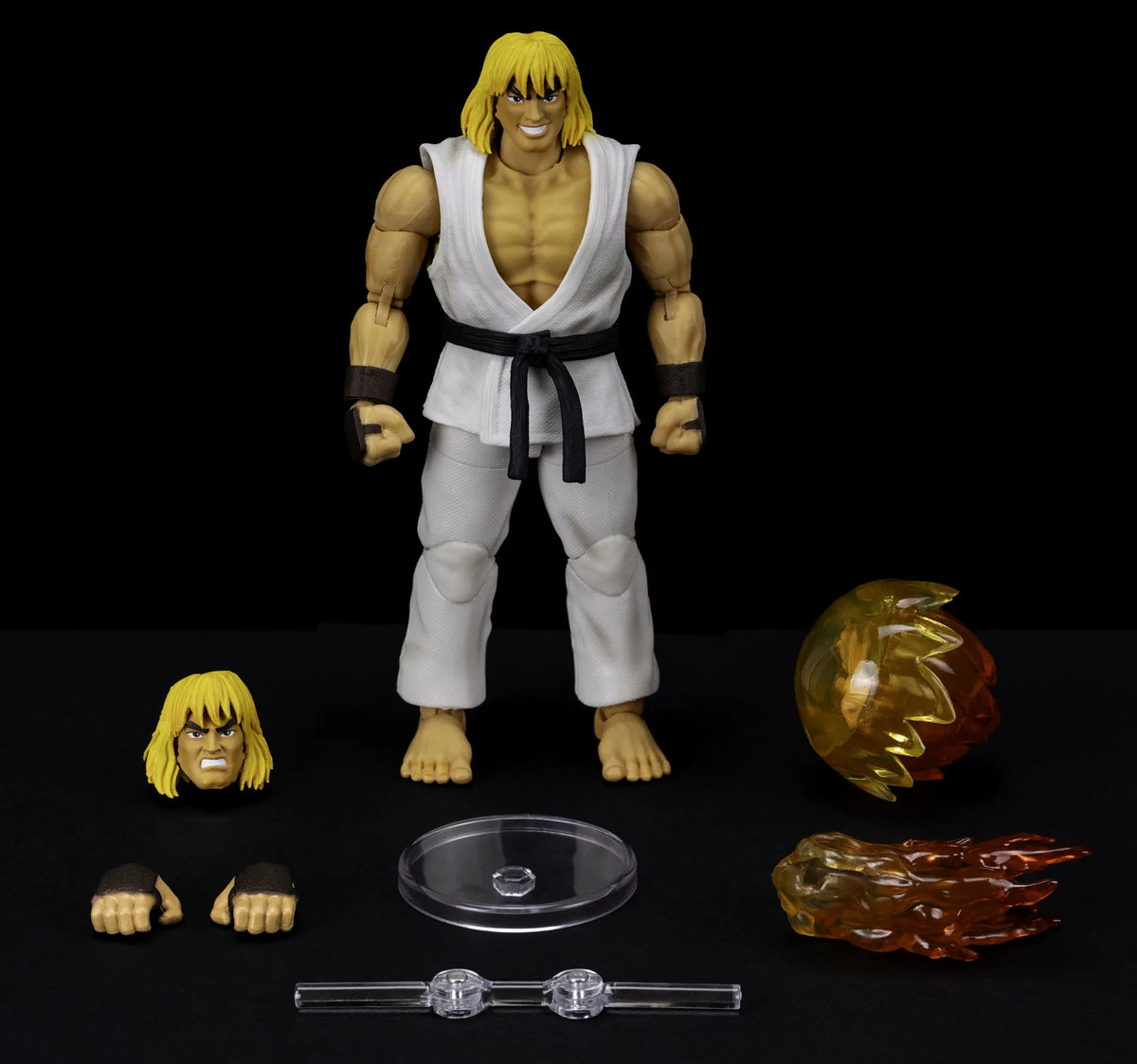 JADA TOYS - Street Fighter 2 Ken Player 2 White Version 1/12 Action Figure