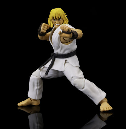 JADA TOYS - Street Fighter 2 Ken Player 2 White Version 1/12 Action Figure
