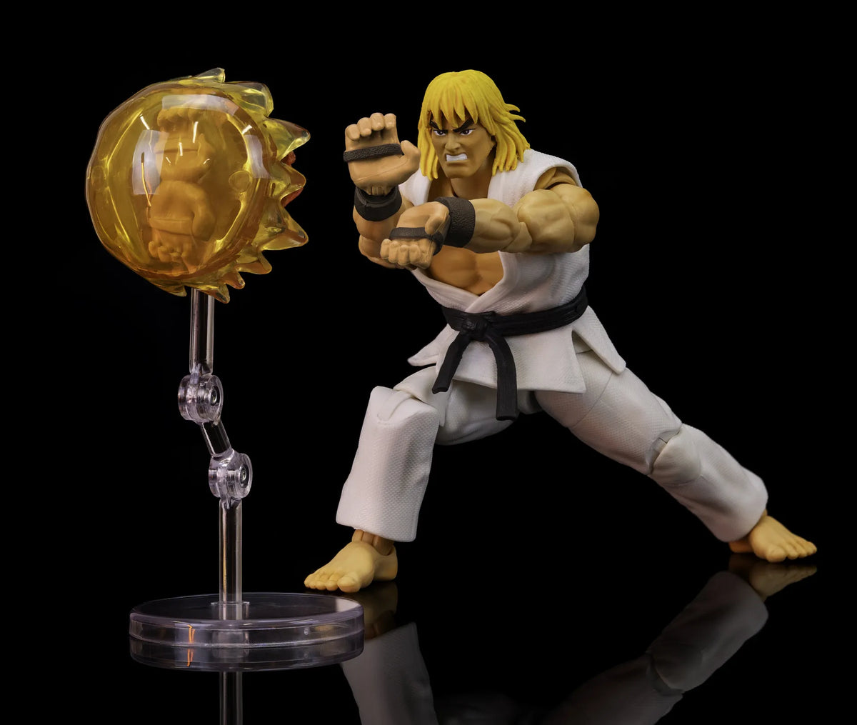 JADA TOYS - Street Fighter 2 Ken Player 2 White Version 1/12 Action Figure