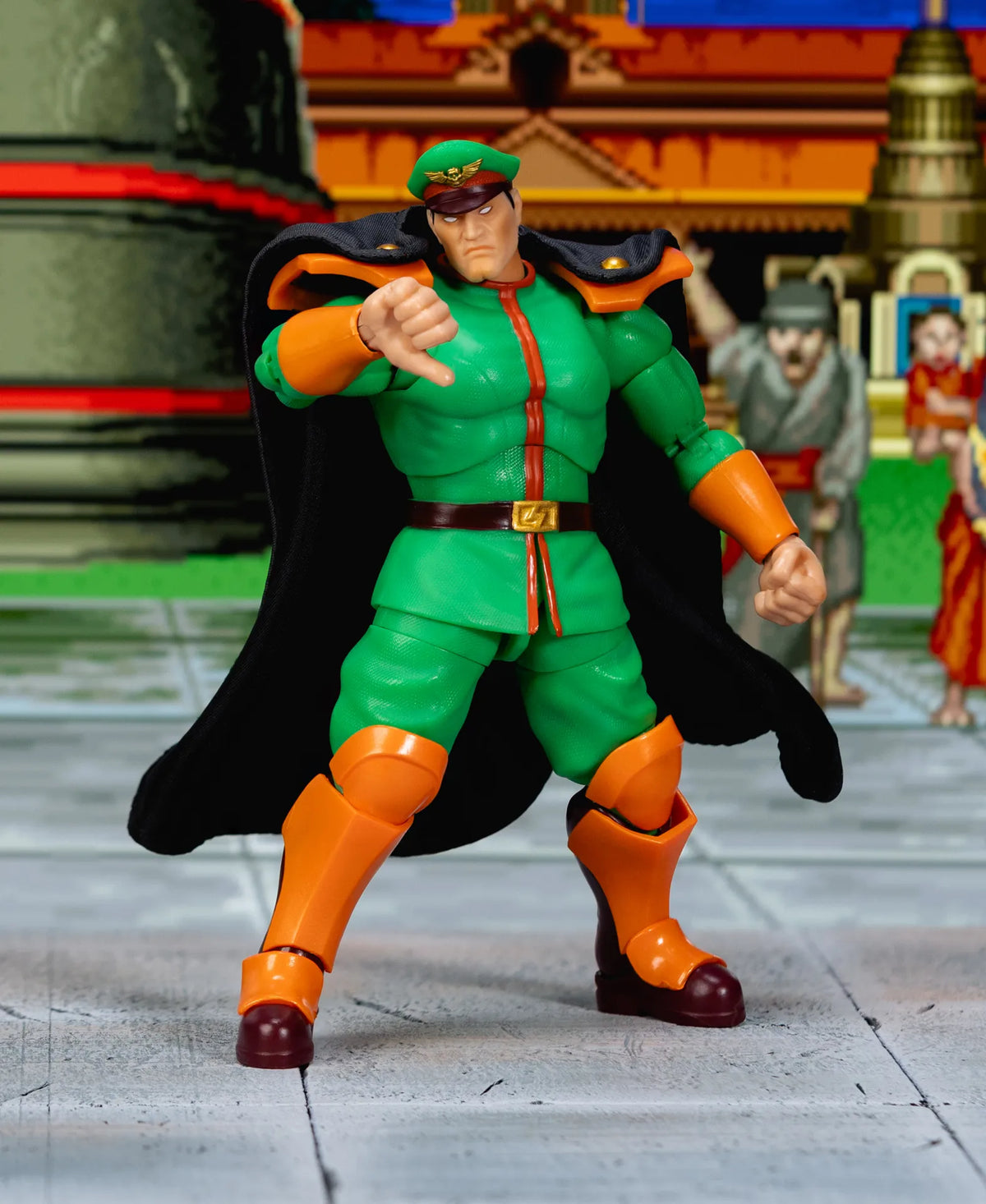 JADA TOYS - Street Fighter 2 Mr. Bison 1/12 Variant Deluxe Action Figur