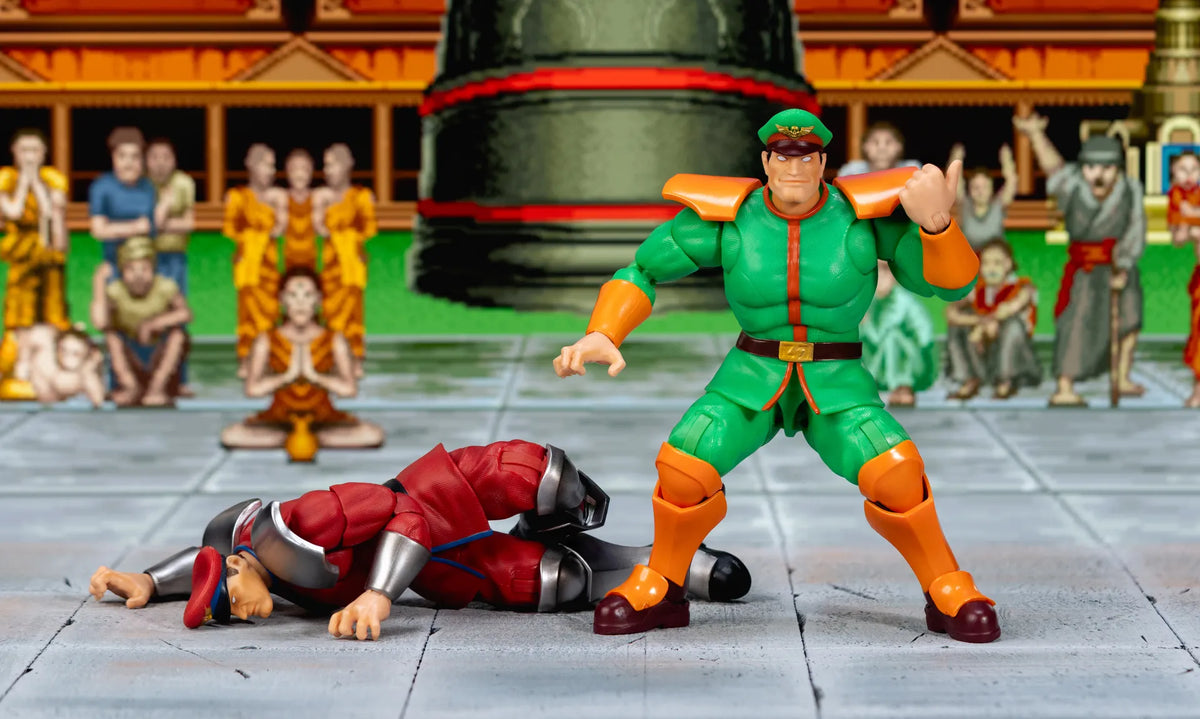 JADA TOYS - Street Fighter 2 Mr. Bison 1/12 Variant Deluxe Action Figur