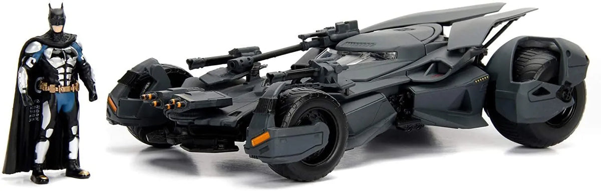 JADA TOYS - Batman Justice League Batman & Batmobile 1/24 Die-cast Model