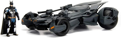 JADA TOYS - Batman Justice League Batman & Batmobile 1/24 Die-cast Model