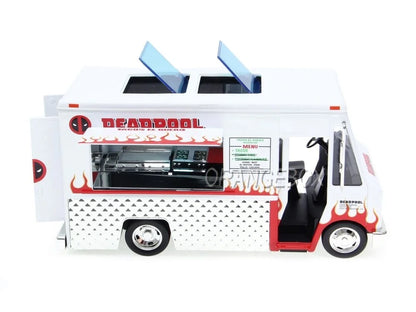 JADA TOYS - Marvel Deadpool Taco Food Truck & Deadpool 1/24 Die-cast Model