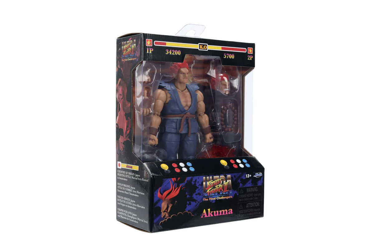 JADA TOYS - Street Fighter 2 Akuma 1/12 Action Figure
