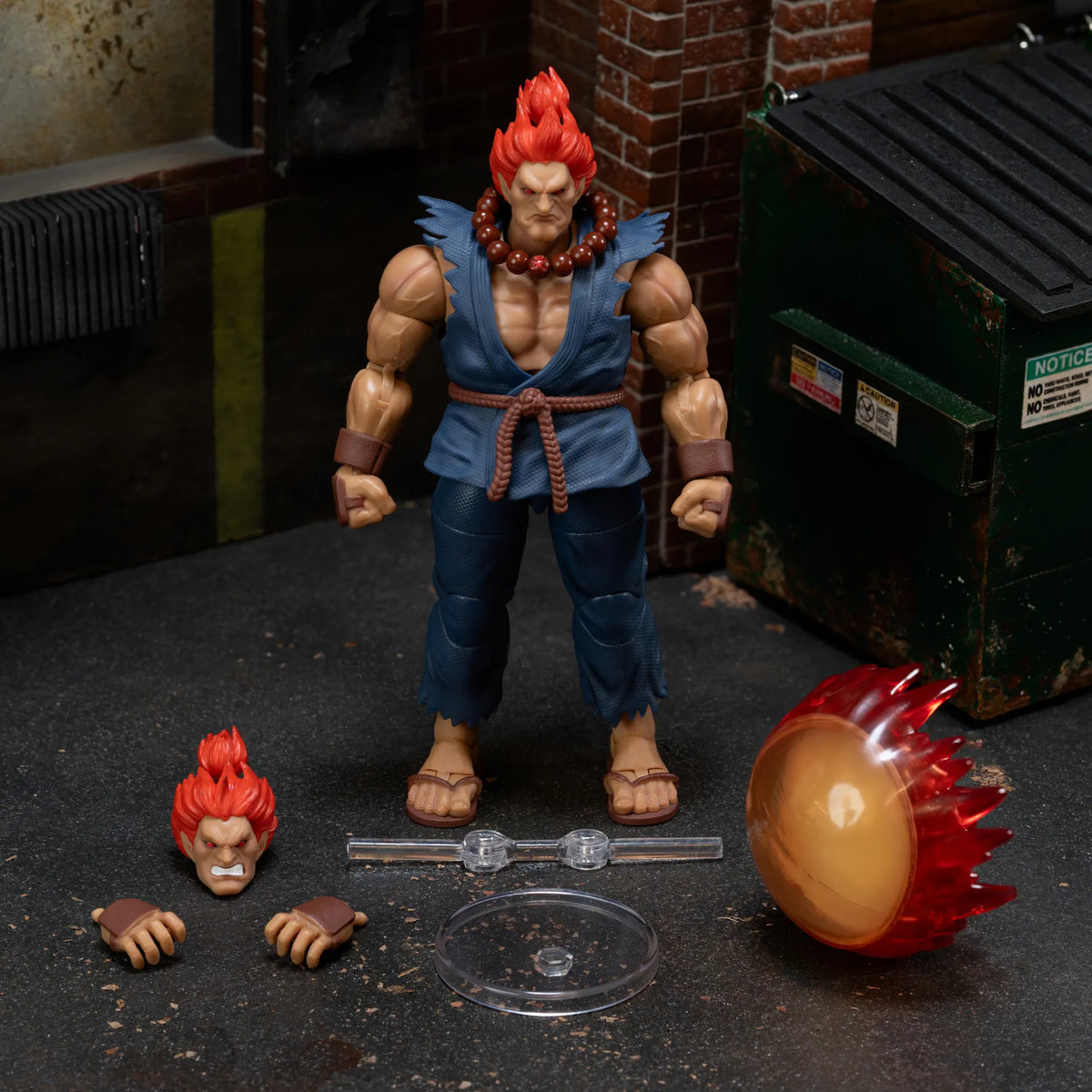 JADA TOYS - Street Fighter 2 Akuma 1/12 Action Figure
