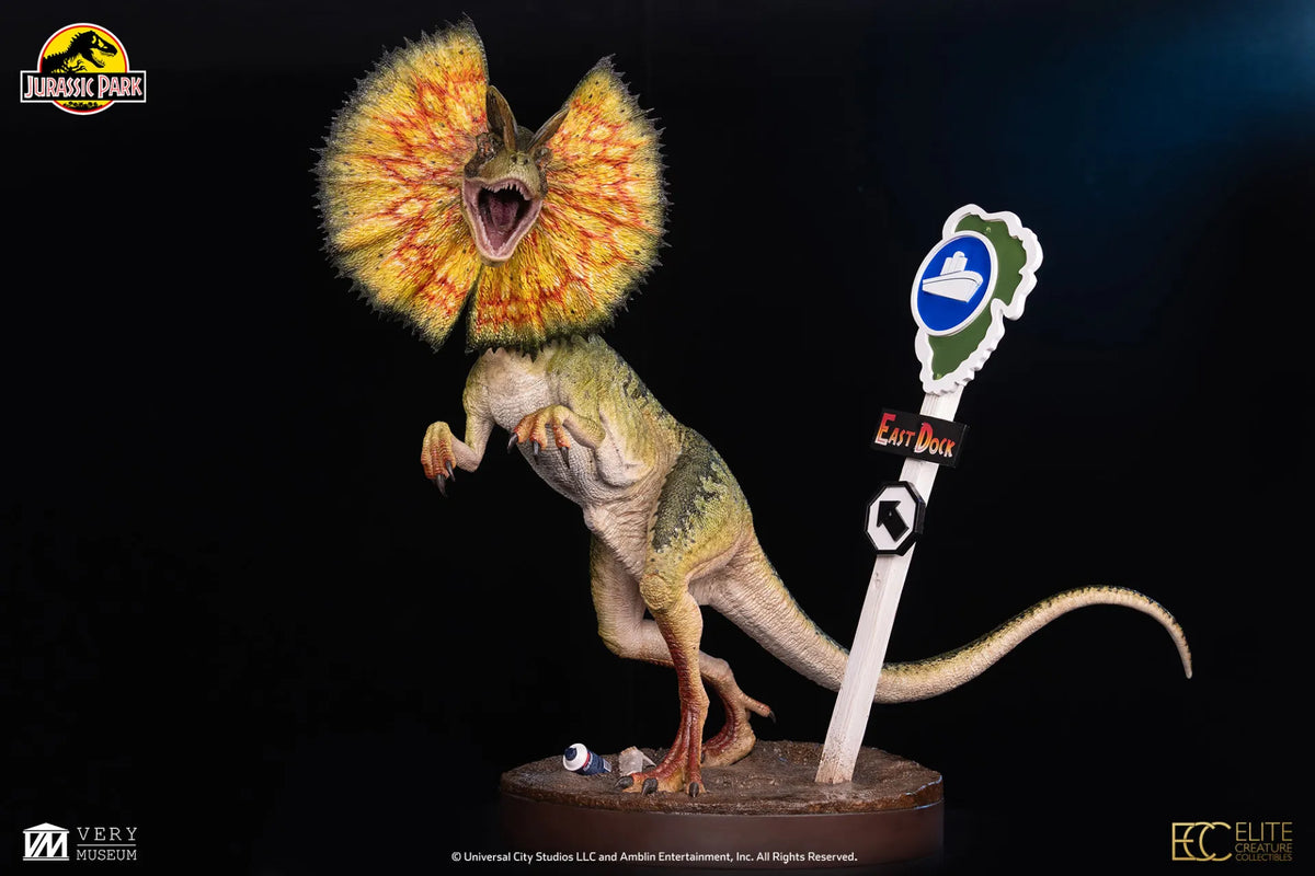 ECC - Jurassic Park Dilophosaurus 1/3 Scale Maquette