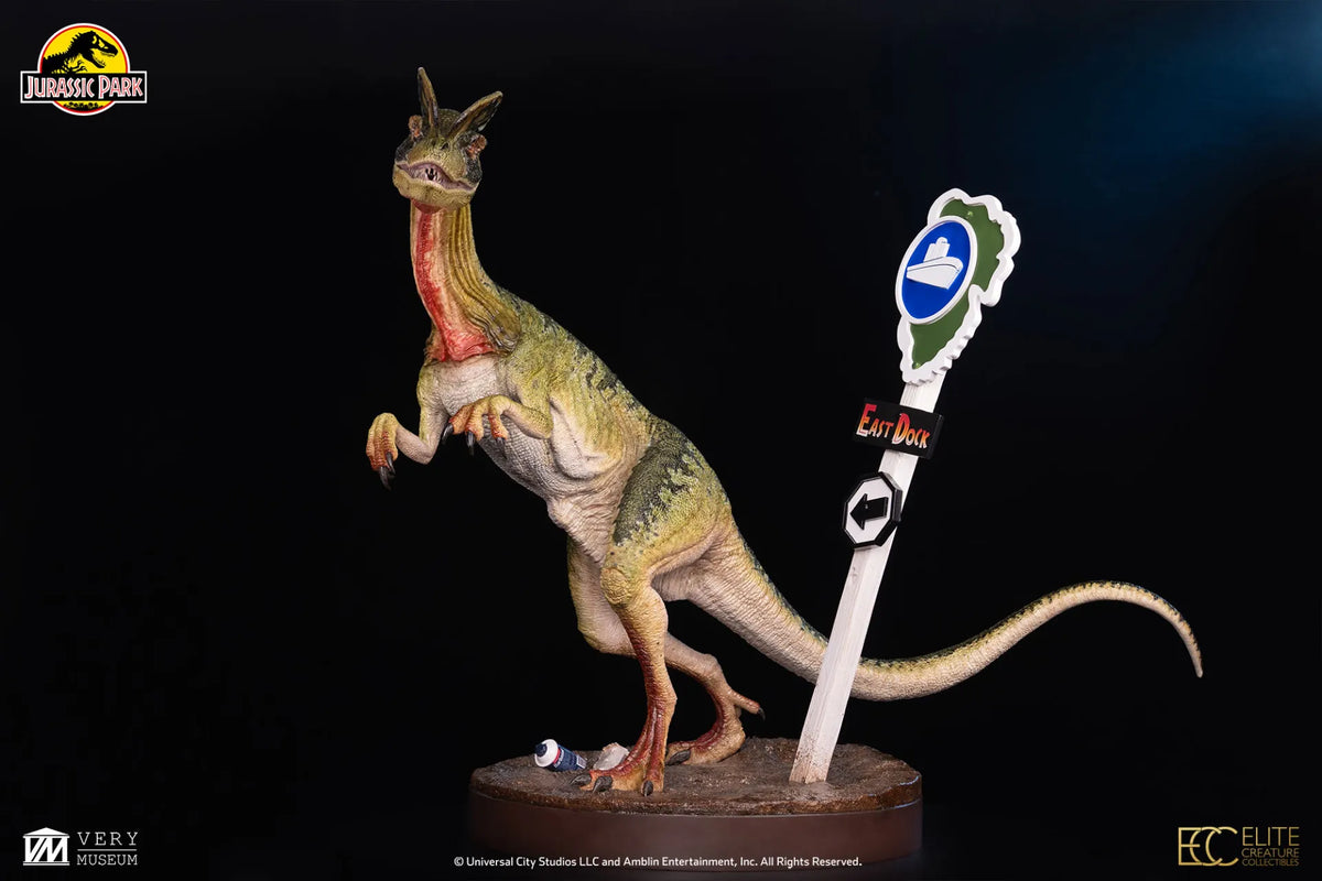 ECC - Jurassic Park Dilophosaurus 1/3 Scale Maquette