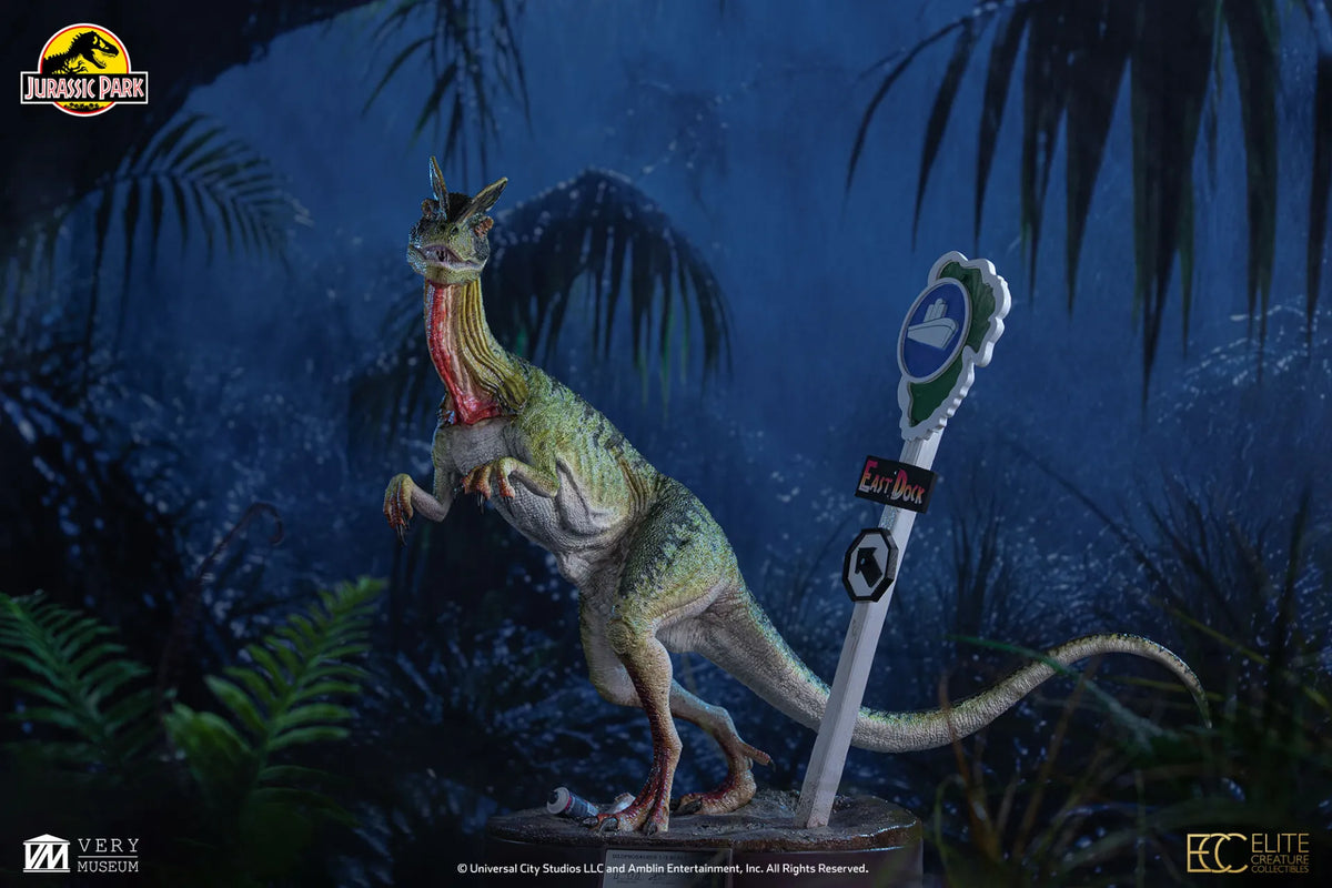 ECC - Jurassic Park Dilophosaurus 1/3 Scale Maquette