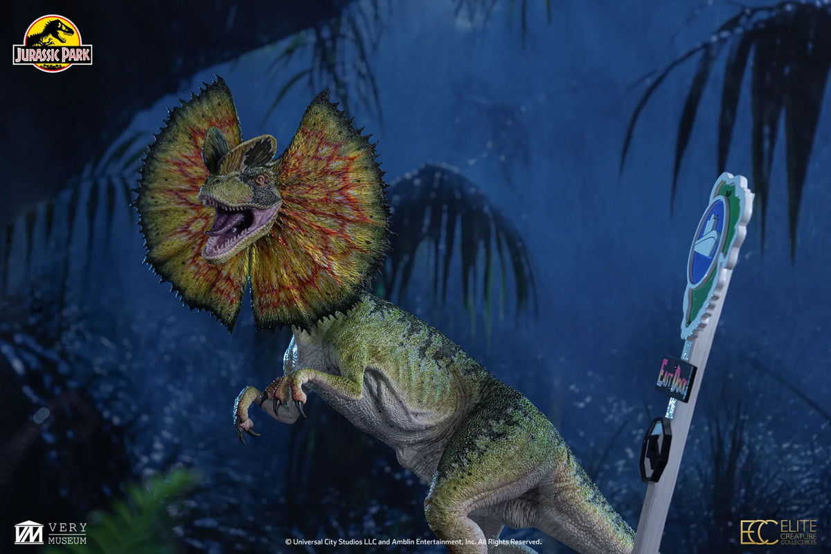 ECC - Jurassic Park Dilophosaurus 1/3 Scale Maquette