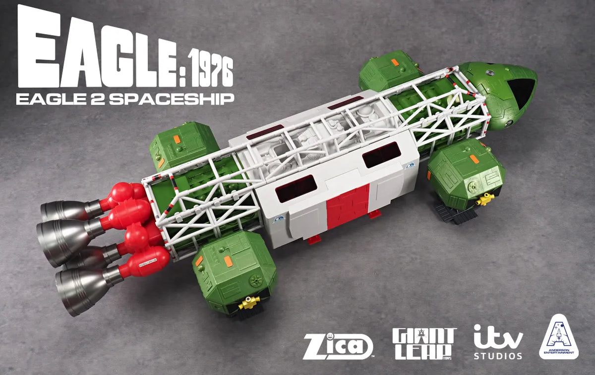 ZICA TOYS - Space 1999 Eagle 1976 Retro Dinky Playset New Edition