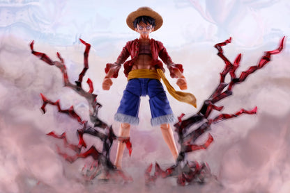 BANDAI - One Piece Monkey.d.luffy Two Years Later Option Parts Set