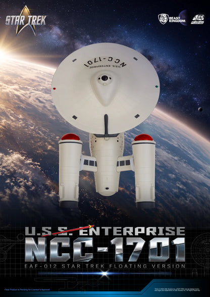 BEAST KINGDOM - Star Trek U.s.s. Enterprise Ncc-1701 Floathing Version