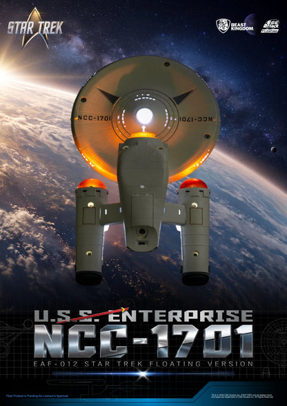 BEAST KINGDOM - Star Trek U.s.s. Enterprise Ncc-1701 Floathing Version