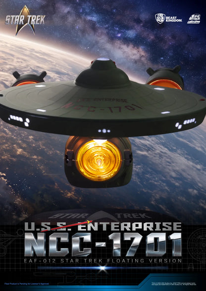 BEAST KINGDOM - Star Trek U.s.s. Enterprise Ncc-1701 Floathing Version