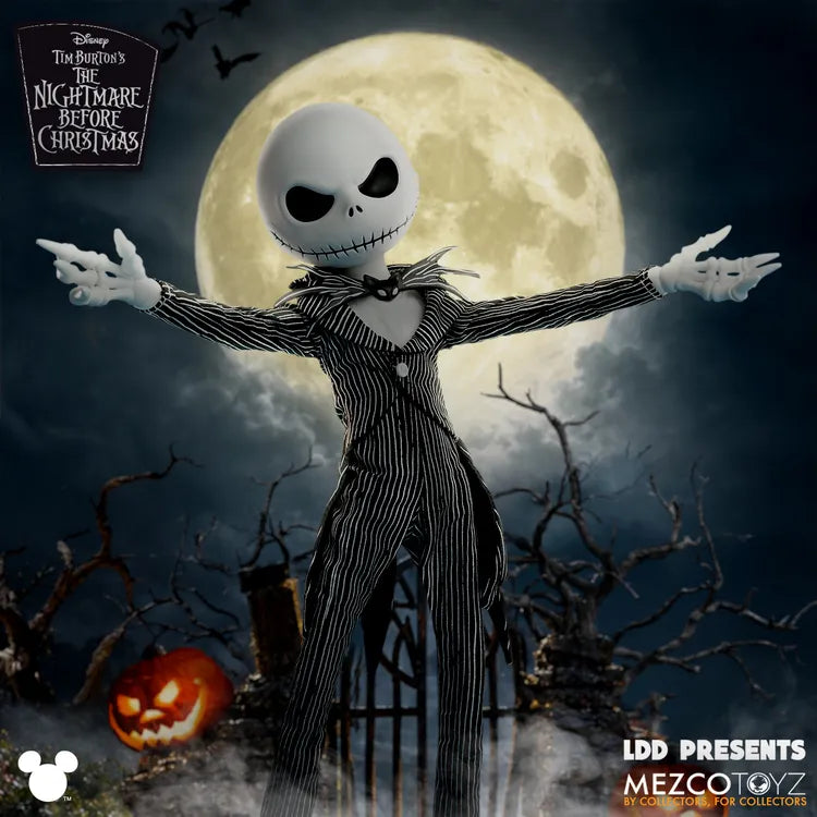 MEZCO TOYS - Ldd Presents The Nightmare Before Christmas Jack Skellington Action Figure