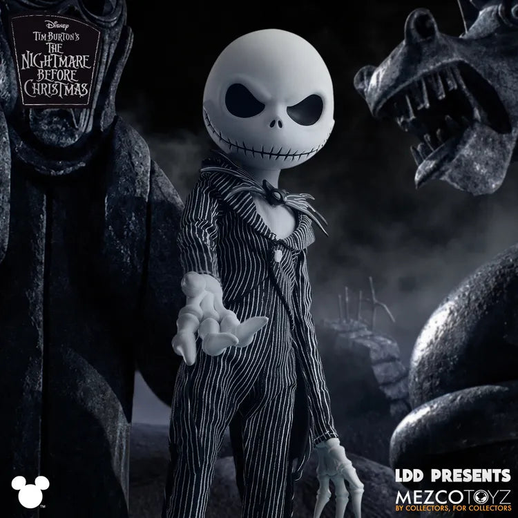 MEZCO TOYS - Ldd Presents The Nightmare Before Christmas Jack Skellington Action Figure
