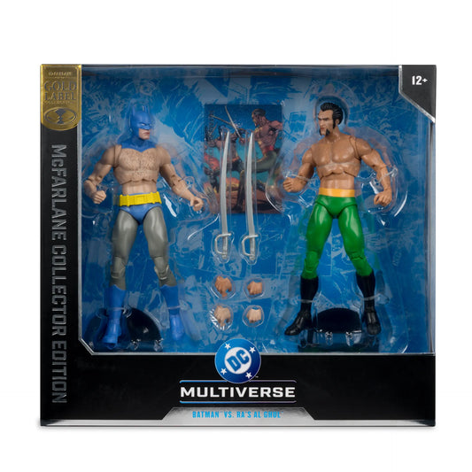 Mc FARLANE TOYS - Dc Mcfarlane Coll Ed Batman Vs Ras Al Ghul 2pk Action Figure