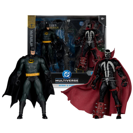 Mc FARLANE TOYS - Dc Mcfarlane Coll Ed Batman & Spawn 2pk Action Figure
