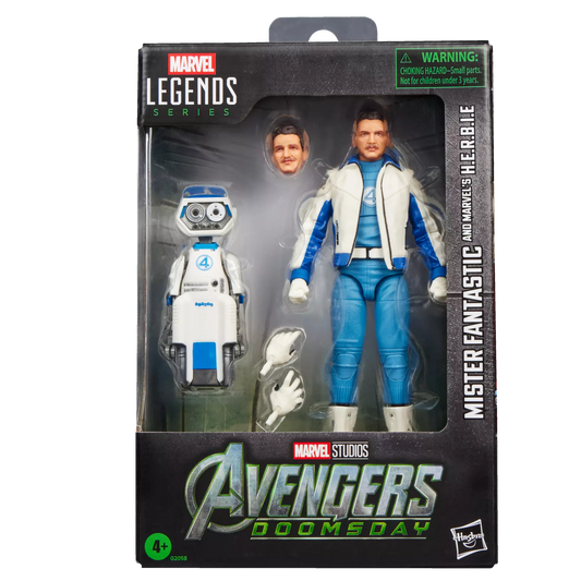 HASBRO - Marvel Legends Avengers Doomsday Mr Fantastic And Herbie Action Figures