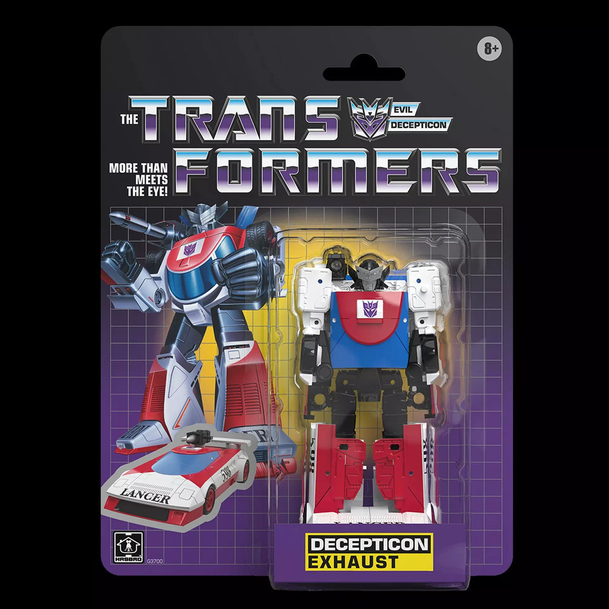 HASBRO - Transformers Retro G1 Exhaust Action Figure