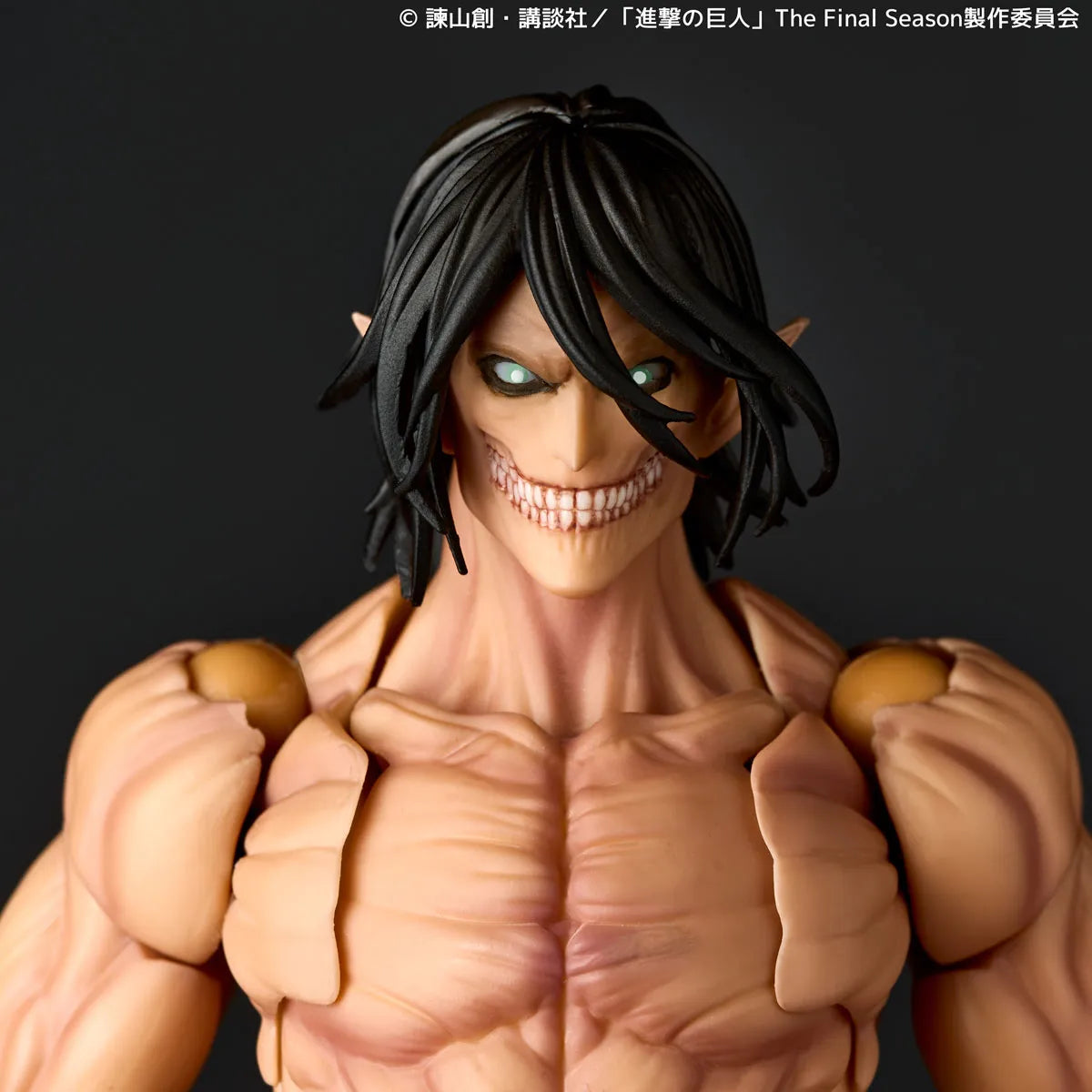 REVOLTECH - Revoltech A.y. Attack On Titan Attack Titan Action Figure 2027 Re-release Action Figure