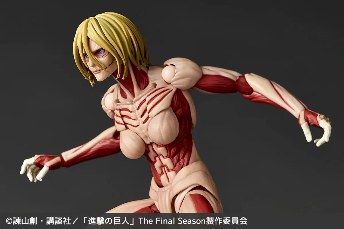REVOLTECH - Revoltech A.y. Attack On Titan Female Titan 2027 Re-release Action Figure
