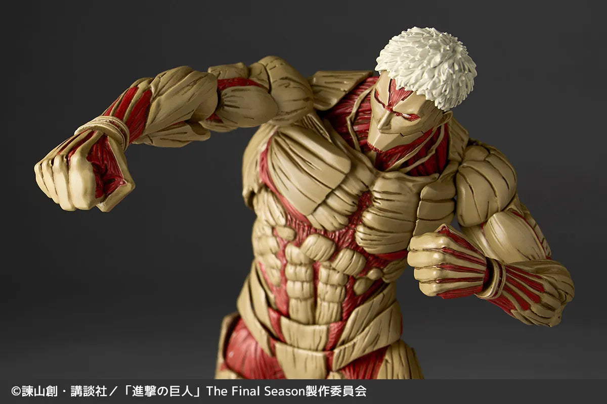 REVOLTECH - Revoltech A.y.attack On Titan Armored Titan 2027 Re-release Action Figure