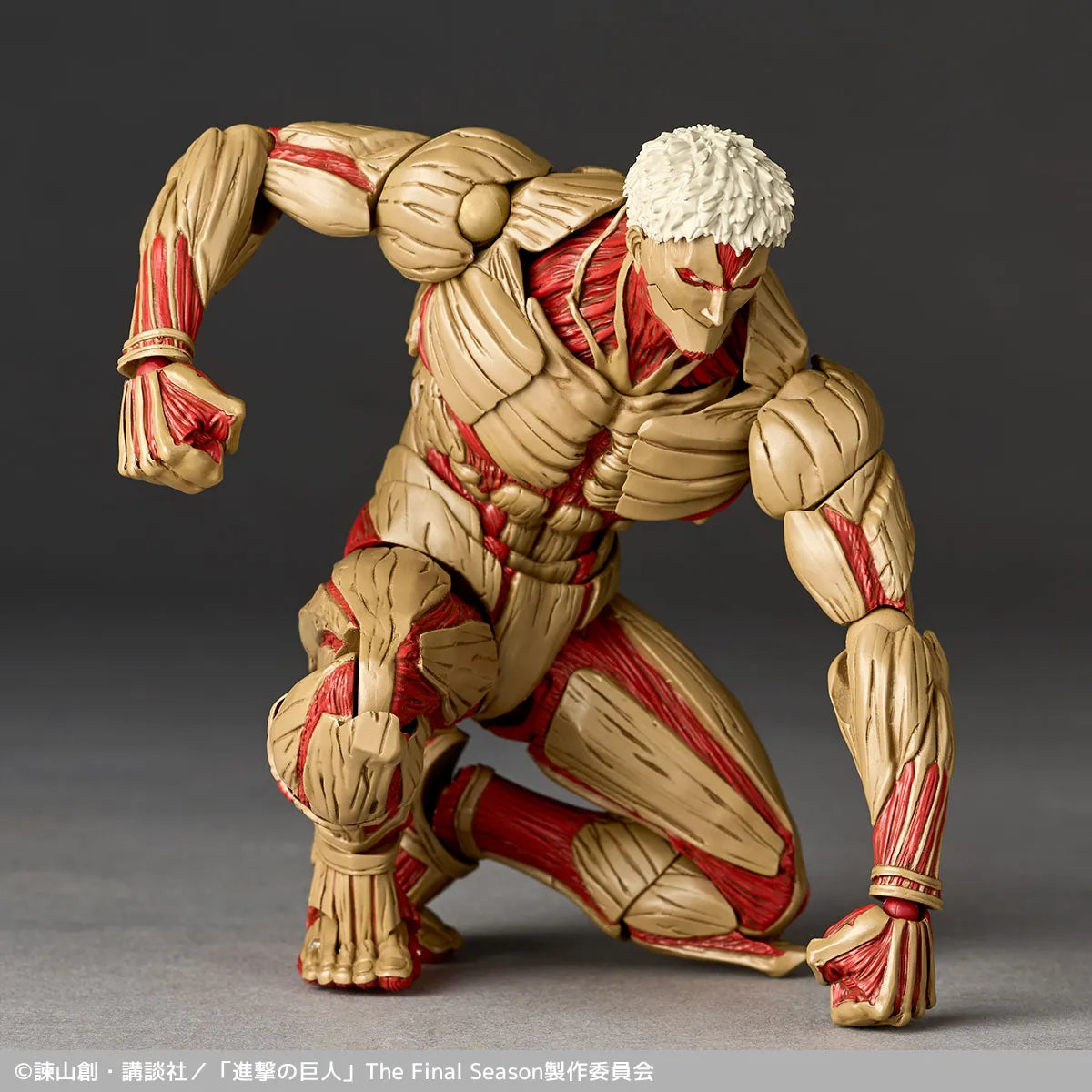 REVOLTECH - Revoltech A.y.attack On Titan Armored Titan 2027 Re-release Action Figure