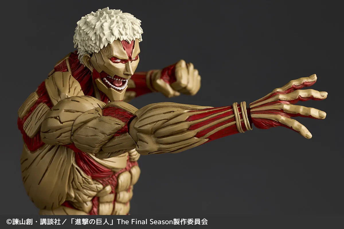 REVOLTECH - Revoltech A.y.attack On Titan Armored Titan 2027 Re-release Action Figure