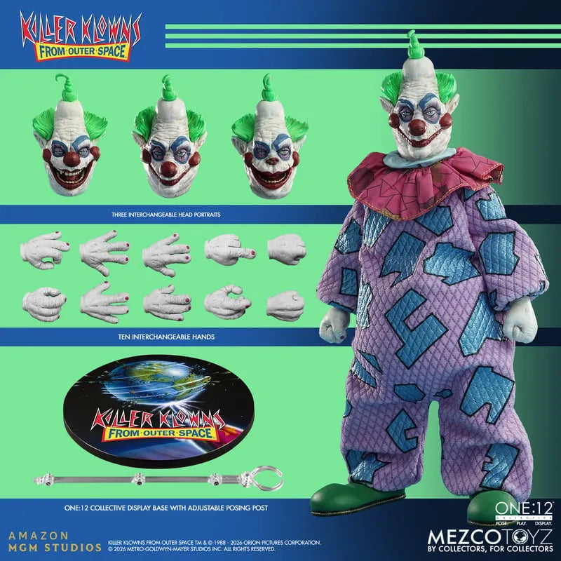 MEZCO TOYS - One 12 Collective Killer Klowns From Outer Space Jumbo Action Figure