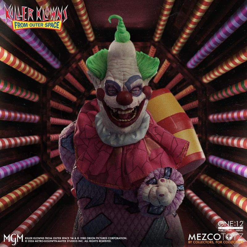 MEZCO TOYS - One 12 Collective Killer Klowns From Outer Space Jumbo Action Figure